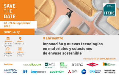 II Encuentro  Innovacin y nuevas tecnologas en materiales y soluciones de envase sostenibles