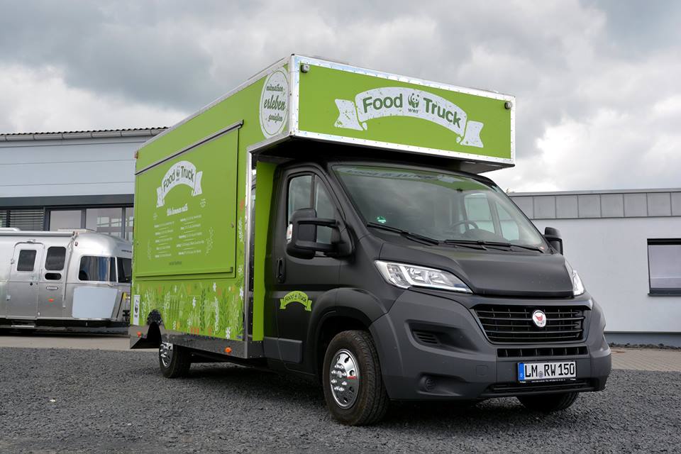 ROKA y WWF Alemania han organizado un roadshow con un food truck