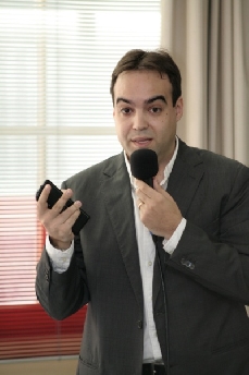 Pau Ferri, gerente de la empresa Doblemente
