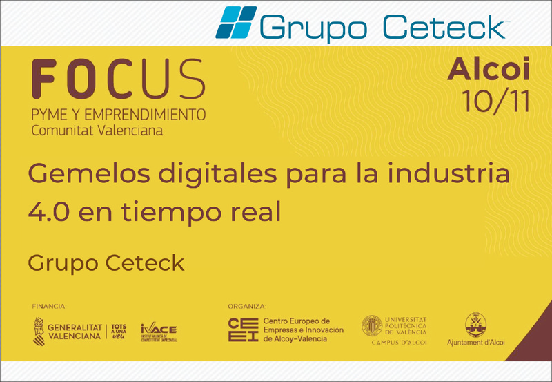 Gemelos digitales para la industria 4.0 en tiempo real - Grupo Ceteck- FOCUS Robtica y digitalizacin