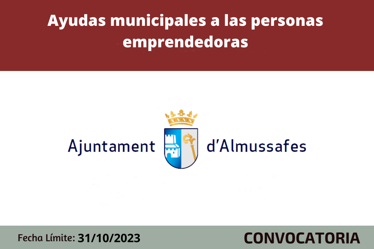 Ayudas municipales a las personas emprendedoras 2023