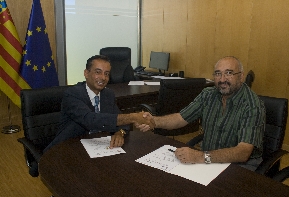 Firma convenio Portmader 2011