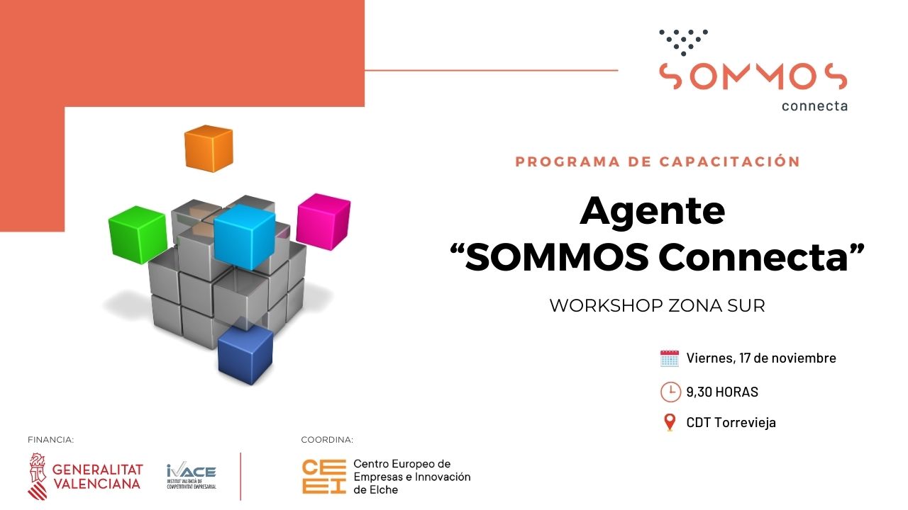 Programa "Agentes SOMMOS Connecta" - Workshop Presencial ZONA SUR