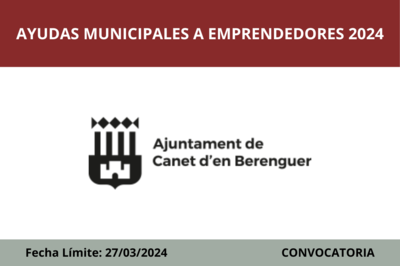 Cabecera Ayudas municipales a emprendedores 2024