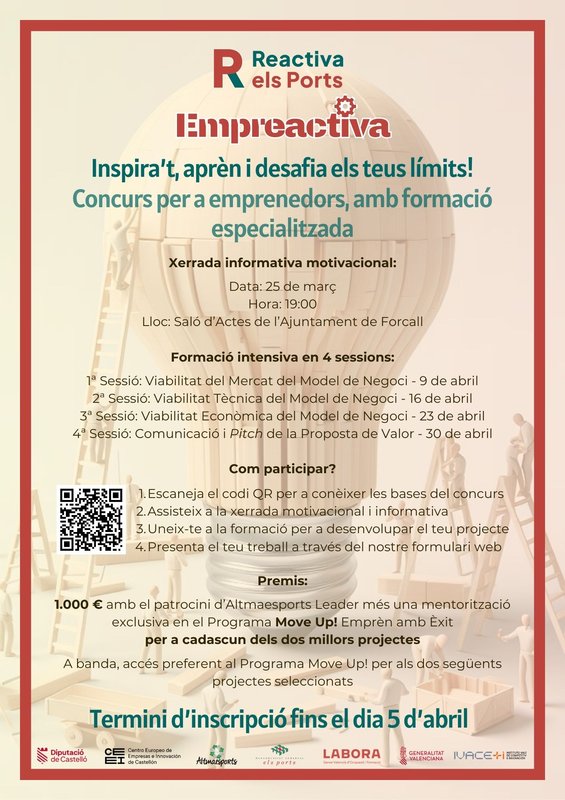 Concurs per a emprenedors Empreactiva