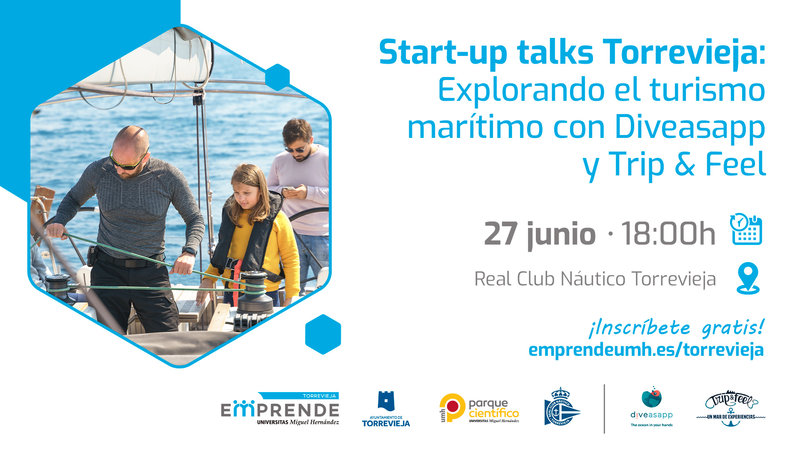 Start-up Talks Torrevieja: Explorando el turismo martimo con Diveasapp y Trip&Feel