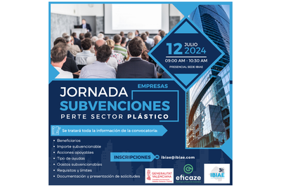 Jornada Informativa: PERTE sector del plstico