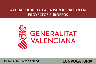 Ayudas de apoyo a la participaci�n de proyectos europeos