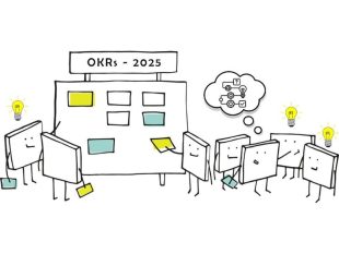 Implementacin de OKRs con Design Thinking y Kanban