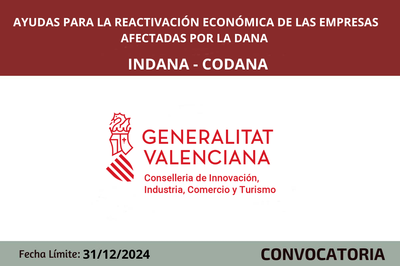 Ayudas dirigidas a facilitar el mantenimiento del empleo y la reactivaci�n econ�mica de las EMPRESAS afectadas por la DANA