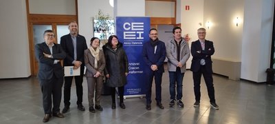 En la Imagen: Rafael Escamilla, Director Relaciones Externas Ivace -  H�ctor Torrente, Director IBIAE - Ester Olivas, Dir. Gral de Emprendimiento e Internacionalizaci�n - Luc�a Pascual, Presidenta de 