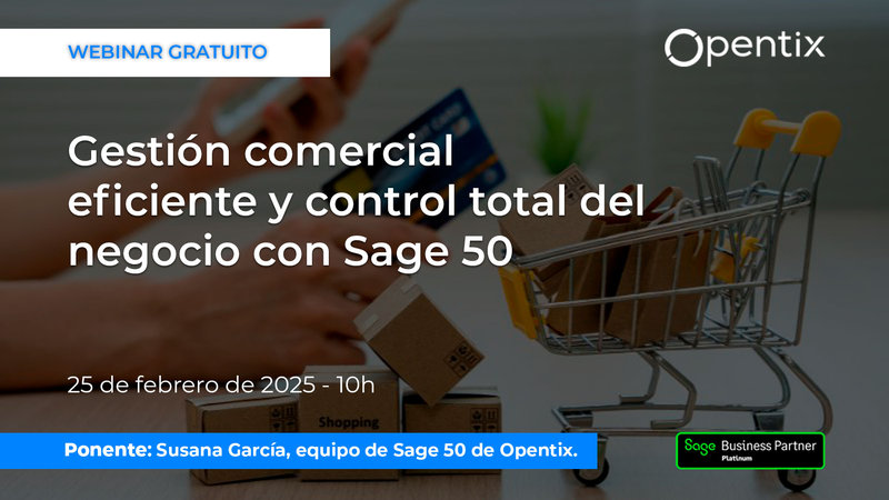 Gestin comercial eficiente y control total del negocio con Sage 50