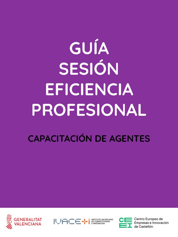 Guia capacitacin  taller Gestin eficiente del tiempo y productividad