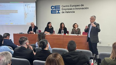 Presentaci�n de la jornada L�neas de financiaci�n p�blica en Innovaci�n para startups y pymes a cargo de Ram�n Ferrandis, CEO CEEI