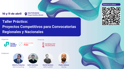 Taller prctico: Proyectos Competitivos para Convocatorias Regionales y Nacionales