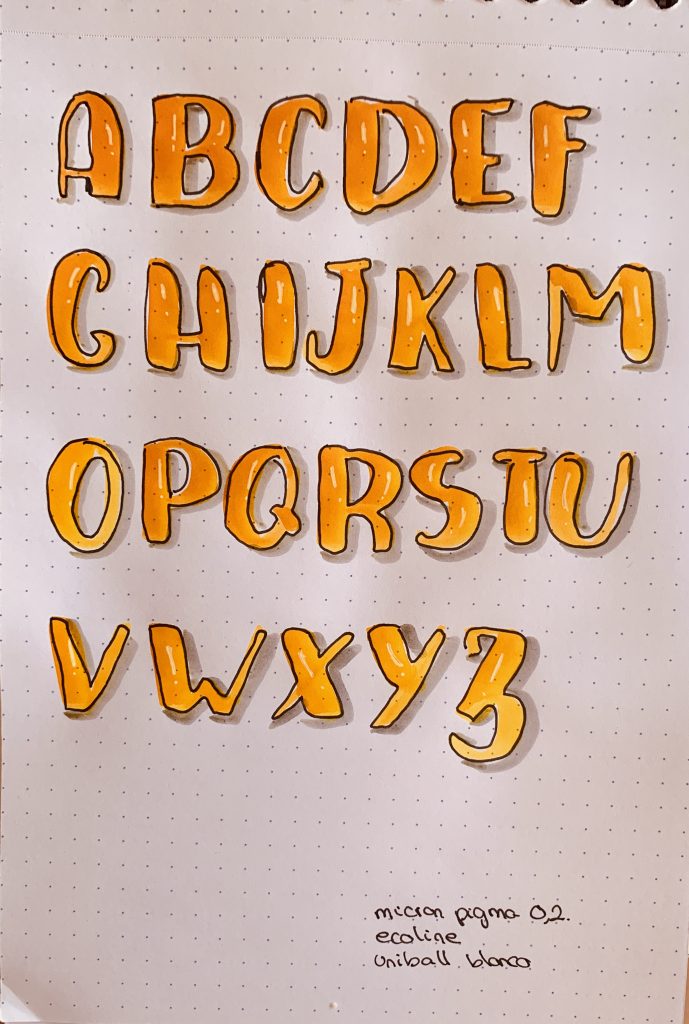 Lo que aprendes sobre ti cuando empiezas a dibujar letras