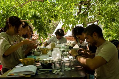 BIO LAB 2025: Un laboratorio ef�mero de regeneraci�n donde se cruzan creatividad, dise�o circular y comunidad.