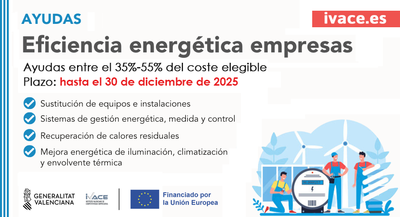 Ayudas en materia de eficiencia energ�tica en empresas 2025