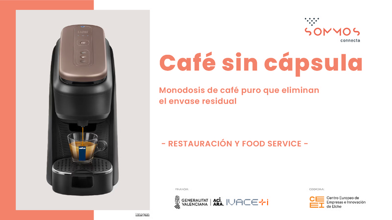 Tabl�, monodosis de caf� puro que eliminan el envase residual