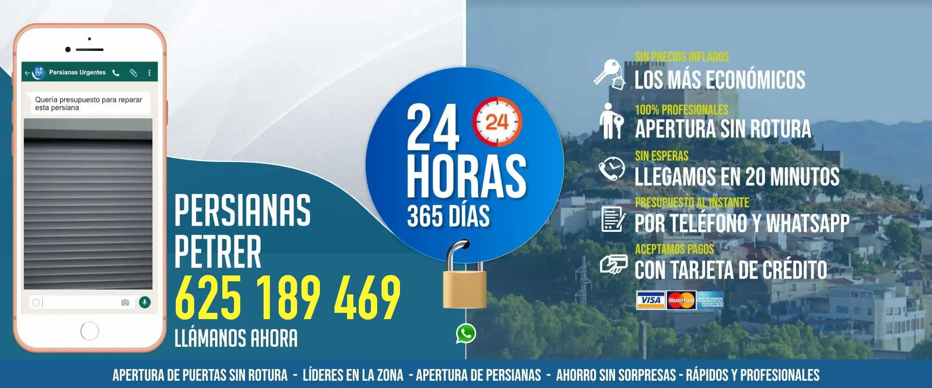 PERSIANAS PETRER