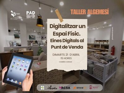 Digitalitzar un espai f�sic: eines digitals al punt de venda Algemes�