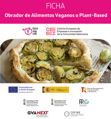 Obrador de Alimentos Veganos o Plant-Based