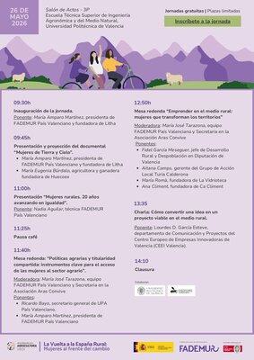 �ltimas plazas para una jornada que re�ne emprendimiento, innovaci�n y territorio en la UPV