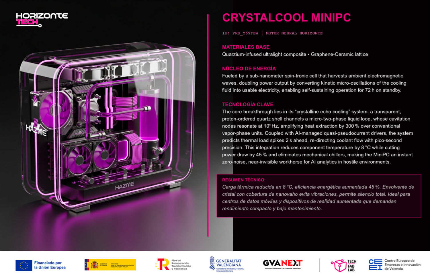 Horizonte Tech - Crystalcool Minipc[;;;][;;;]