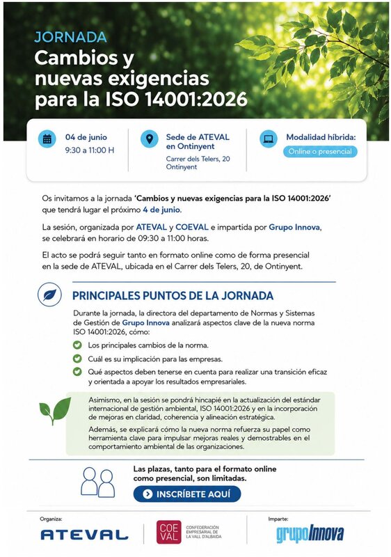 Cambios y nuevas exigencias para la ISO 14001:2026