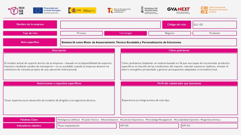 [Reto Spin-Off] - Sistema IA como Motor de Asesoramiento T�cnico Escalable y Personalizaci�n de Soluciones