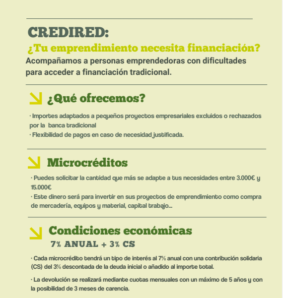 CrediRed | Microcr�ditos al emprendimiento