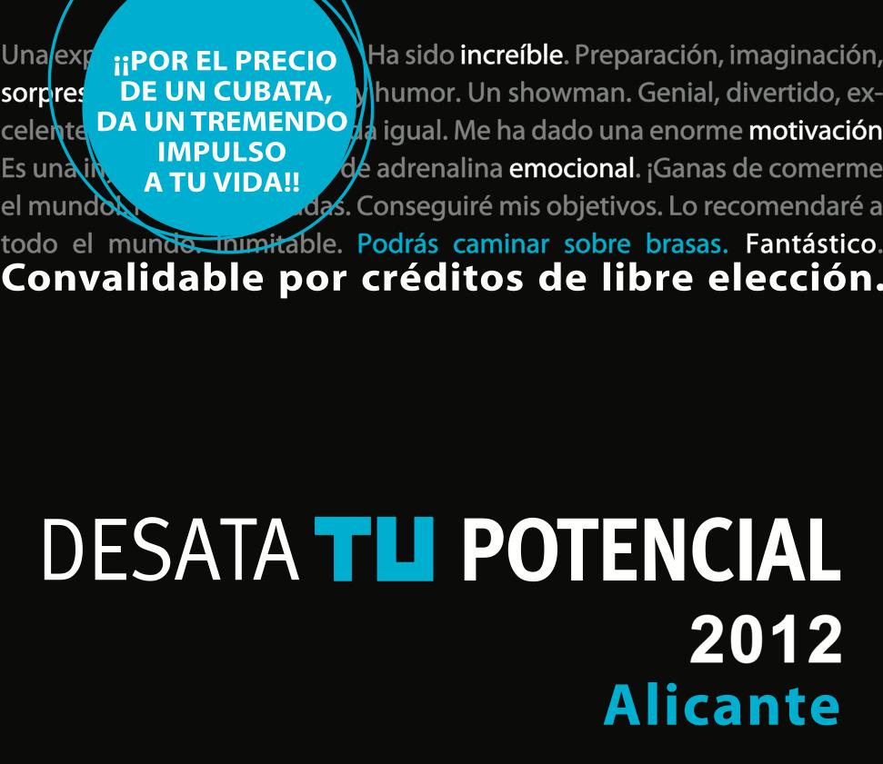 Desata Tu Potencial Alicante 2012