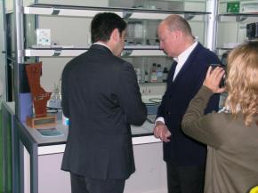 El Conseller M�ximo Buch, visita las instalaciones del CEEI Elche 09