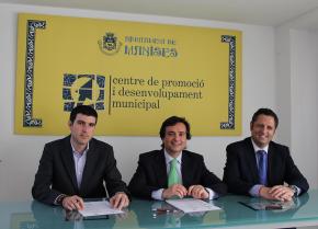 Pacto Local por la Innovacin, el Empleo y el Des. Empresarial - Manises firma convenio con CEEI Valencia