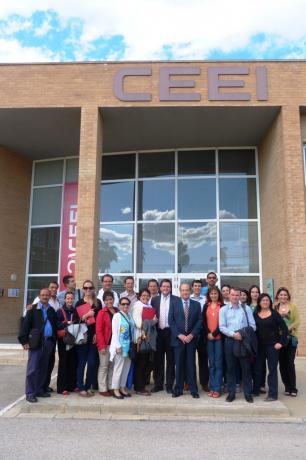 Delegaciones America del Sud visitan el CEEI Valencia