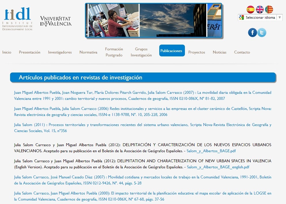 Publicacions IIDL