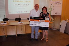 Premio al tutor para Azucena Artola