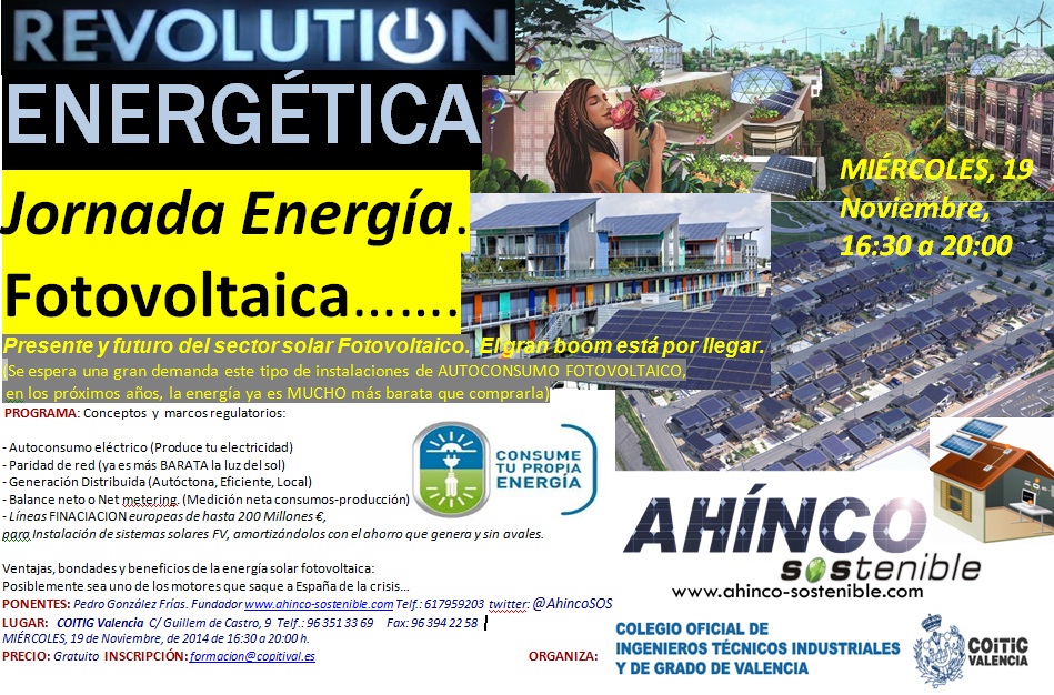 JORNADA ENERG�A SOLAR FOTOVOLTAICA