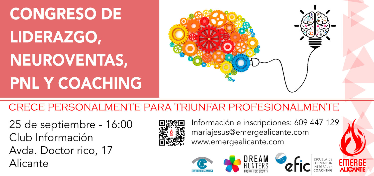 CONGRESO DE LIDERAZGO: NEUROVENTAS, PNL Y COACHING.