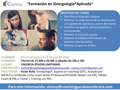 "El cuerpo grita lo que la mente calla". SINERGOLOG�A� APLICADA