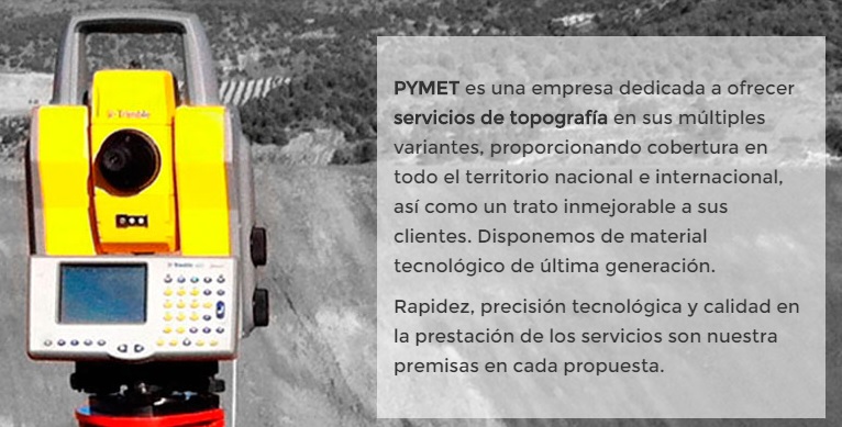 Proyectos y Mediciones Topogr�ficas S.L.P.
