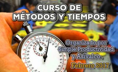 Nuevo curso de m�todos y tiempos