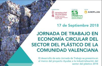Jornada Econom�a circular del sector del pl�stico de la Comunitat Valenciana