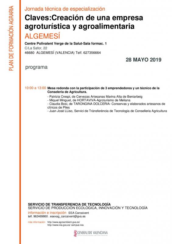 PROGRAMA ALGEMES�