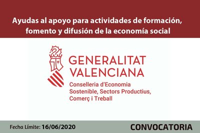 Ayudas al fomento y difusión de la economía social