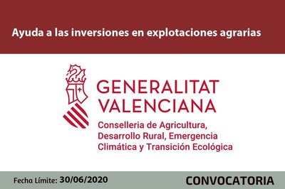 Ayuda a las inversiones en explotaciones agrarias