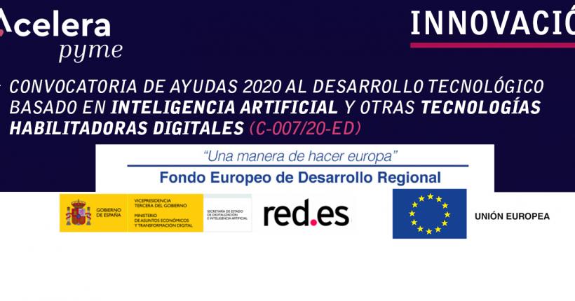 convocatoria ayudas empresas proyectos tecnológicos inteligencia artificial