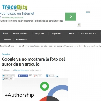 Google ya no mostrar� la foto del autor de un art��culo | TreceBits