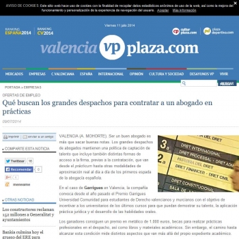 Qu� buscan los grandes despachos para contratar a un abogado novel                                         
 
    