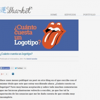 Qu� es eso de un logotipo y cu�nto cuesta | Waarket